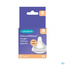 LansinohNaturalWaveSpeenMedium2Stuks