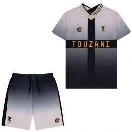 TouzaniTaishoKawarimomoTrainingssetKidsBeigeZwartGoud