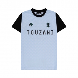 TouzaniHikarimonoVoetbalshirtKidsLichtblauwZwart