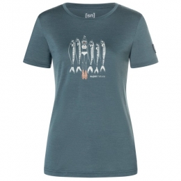 supernatural-WomensCopperSardineBioJerseyTee-MerinoshirtmaatXSgrijs