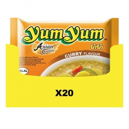 20xYumYumNoodlesSoepPakCurry60gr