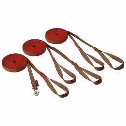 SnowPeak-AdjustableLeadSet-Hondenriemroodbruin