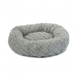 BeezteesLevisa-Kattenmand-Pluche-Grijs43x43x13cm