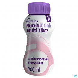 NutriniDrinkMultiFibreAardbeiensmaakFlesje200ml