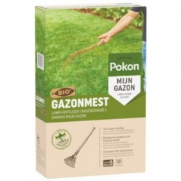 4xPokonGazonmestvoor30m2Biologisch2kg