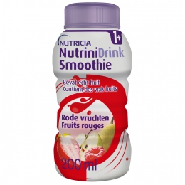 NutrinidrinkSmoothieRodeVruchtenFlesje200ml