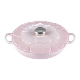 LeCreusetCampagnardBraadStoofpan26cm-Bloesem-ShellPink