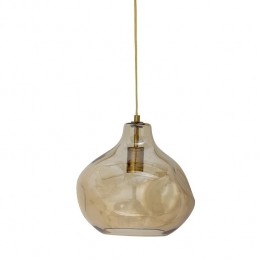 BloomingvilleAziziHanglamp-BruinGlas