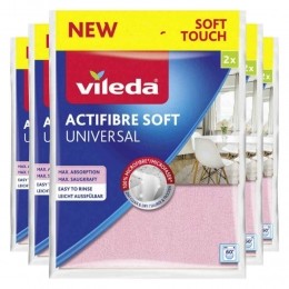 5xViledaDoekActifibreSoftDoek2stuks