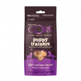 8xWellnessCorePuppyTrainersKip-Wortel170gr