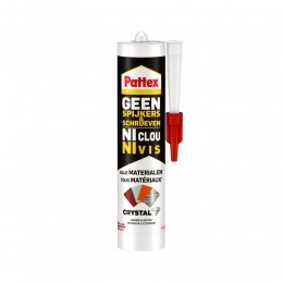 PattexGeenSpijkersSchroevenCrystal290gr
