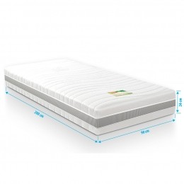 MatrastraagschuimNASA-Bambooopmicropocketveren90x200dikte24cm
