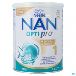 NanOptiproHydrolysedprotein1ZuigelingenmelkBaby800g