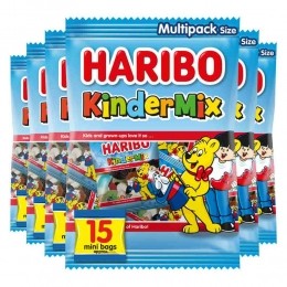 6xHariboKindermixUitdeelzakjes375gr