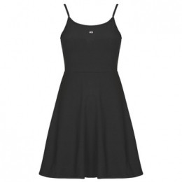 KorteJurkTommyJeansTJWESSENTIALSTRAPFLAREDRESS
