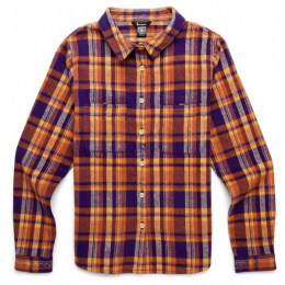 Cotopaxi-WomensMeroOrganicFlannelShirt-OverhemdmaatSmeerkleurig