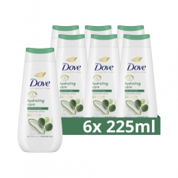 6xDoveDouchecrmeHydratingCare225ml