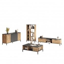 TV-meubelsetOsakametsalontafelenwandkastenKaluneDesign