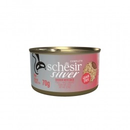 12xSchesirSilverCatBouillonKipEend70gr