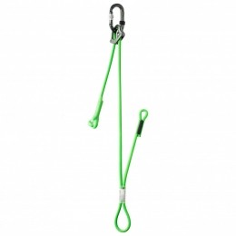 Edelrid-SwitchDoubleAdjust-Leeflijnmaat120cm45cmgroenwit