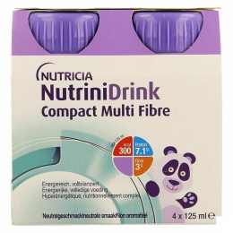 NutriniDrinkCompactMultiFibreNeutraleSmaak4x125ml