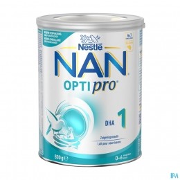 NestlNanOptipro1ZuigelingenmelkBaby0-6Maanden800g