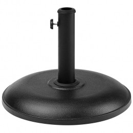 Beliani-CANZO-Parasolvoet-Zwart-Beton