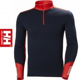 HellyHansenHellyHansenLifaMerinoHerenthermoshirtmetkraagenrits
