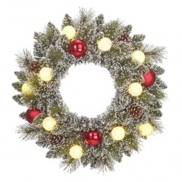 BlackBoxTreesKaprunKerstkransmetVerlichting-45cm