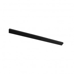 FreelightPlafondplaatL100cmxB8cm-zondergaten-zwart