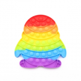 POPITFidgetPinguinRegenboog