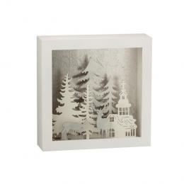 J-Linewanddecoratie3DWinter-pvcglas-zilver-LEDlichtjes