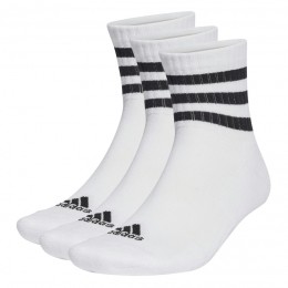 adidas3-StripesCushionedSportswearMidCutSocks3-PackUnisex