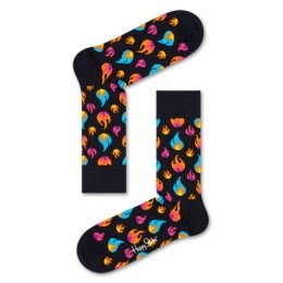 HappySocksFlameSokkenZwart