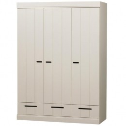 WooodConnectKledingkastH195xB140xD53cm-LadesPlankenenRoede-Dust