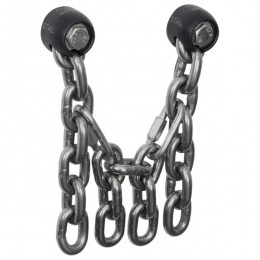 DMM-StalQuadAnchor-ZekeringspuntmaatOneSizezwartgrijs