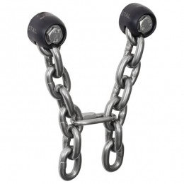DMM-StalStainlessAnchor-ZekeringspuntmaatOneSizezwartgrijs