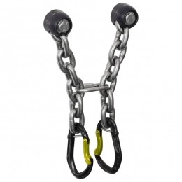 DMM-StalStainlessLeadAnchor-ZekeringspuntmaatOneSizezwartgrijs