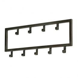 Fraaai-Kapstokindustrieel9haken-50cmzwart