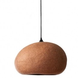AyilluminatePebblelargehanglampTerracotta