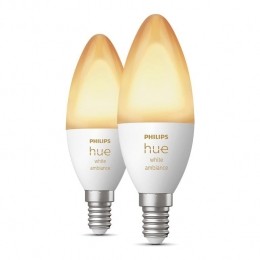 PhilipsHueWhiteAmbianceKaarslamp-E14-2-pack