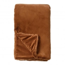 DutchDecorplaidZINZI-140x180cmTobaccoBrown