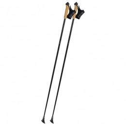 Komperdell-LevanteCarbon-Nordicwalkingstokkenmaat130cmzwarthighlight