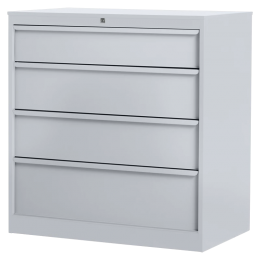 Werkplaatsladenkast4laden-105x100x585cm-WLP-101Grijsral7035