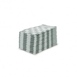 LINNICKTheedoekensetBlok65x65cm-donkergroen-setvan10