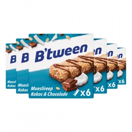 6xHeroBtweenMueslireepKokos6x25gr