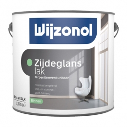 WijzonolZijdeglanslakInterieurTerpentineverdunbaar-OpKleurGemengd-25L