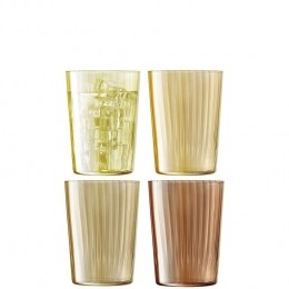 LSA-GemsTumblerGlas560mlSetvan4StuksAssorti