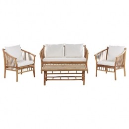 Beliani-MAGGIORE-Loungesetvoor4-Lichtehoutkleur-Bamboehout