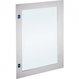 EldonZichtdeurdeurkastlessenaarbeschermdeurH600MMB400MMstaalgrijs-ADT06040R5